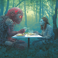 vittorio8763_A_faun_and_a_dryad_having_lunch_in_a_forest_cleari_605e8fef-9edc-474a-8b4e-88b4ffcfd7c2